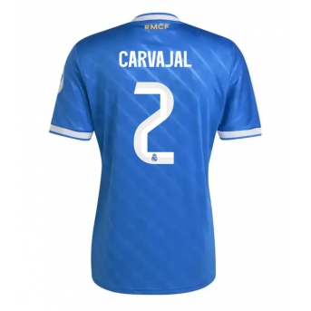 Billige Fotballdrakt Real Madrid Daniel Carvajal #2 Replika Tredjedrakt 2025-26 Kortermet